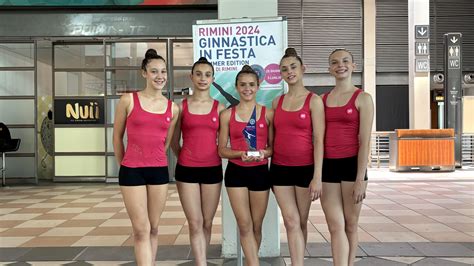 Ginnastica Ritmica La Gymnica Fa Incetta Di Medaglie A Rimini Con