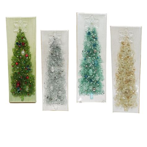 Crushed Glass Christmas Tree Christmas Glass Tree Holiday Etsy