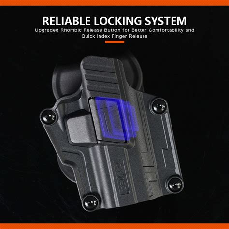 Mega Fit Holster GEN 2 Universal Holster Index Finger Release