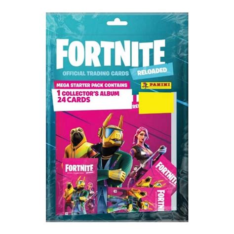 Panini Fortnite Reloaded Trading Cards Starter Pack Collectors Tn