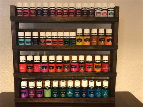 Essential Oil Storage Rack Etsy