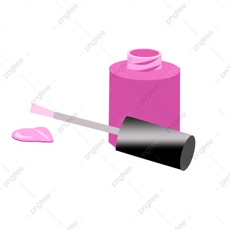 Ilustración De Esmalte De Uñas Púrpura Png Esmalte De Uñas Púrpura