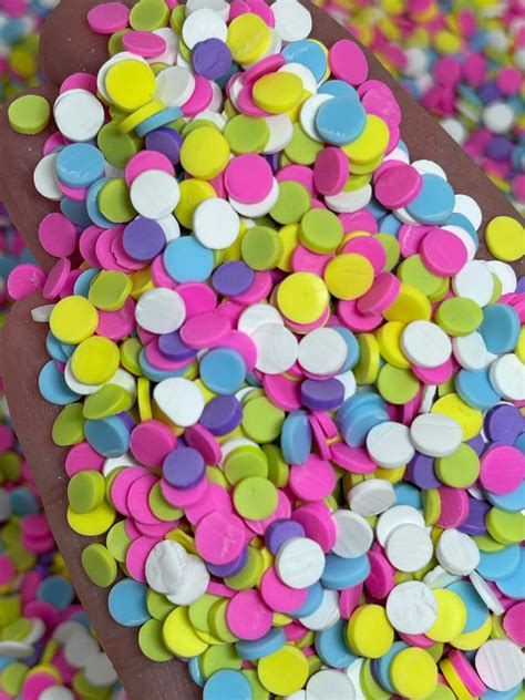 Fake Sprinkles Sprinkles Faux Sprinkles Polymer Sprinkles Etsy