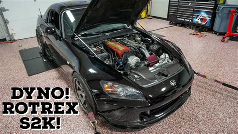 Supercharged S2000 Hits The Dyno Kraftwerks Rotrex Youtube