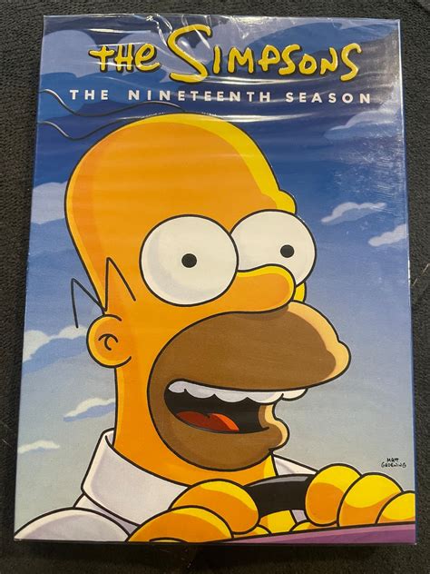 Simpsons Nineteenth 19 Season DVD - Etsy