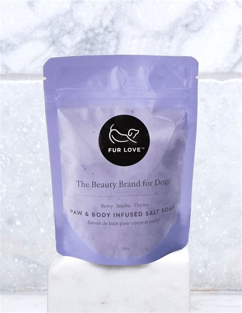 Paw And Body Salt Soak 100g The Fur Love