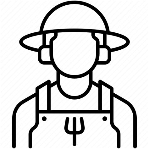 Avatar Farmer Gardener Man Profession Icon Download On Iconfinder