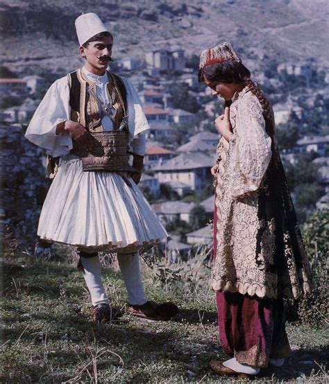 Albanian Folk Costumes Veshje Popullore Shqiptare Town Dresses Man