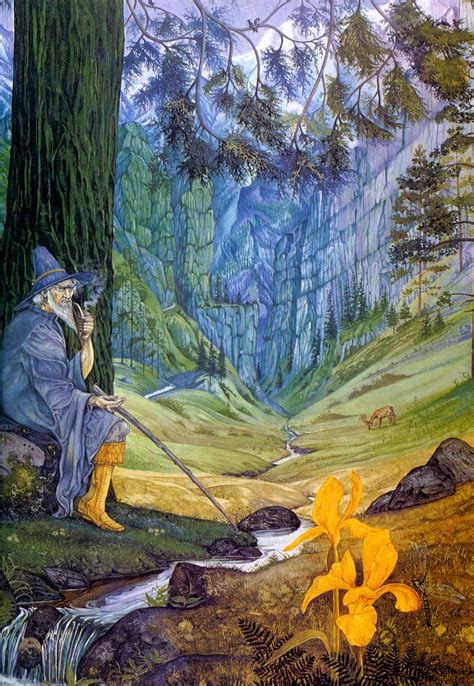 Roger Garland Middle Earth Art Tolkien Art Lotr Art