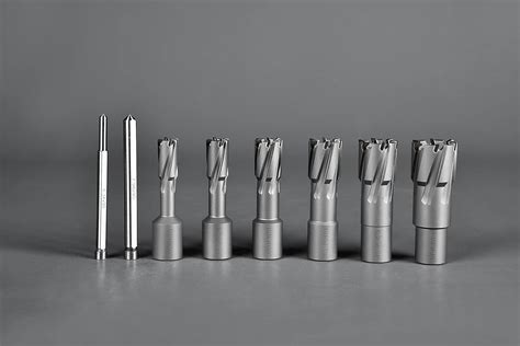 Jestuous Annular Cutter Set Pcs Carbide Inch Weldon Shank