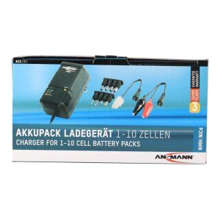 Ansmann 1 2 12 V ACS 110 Steckerladegerät für Akkupacks