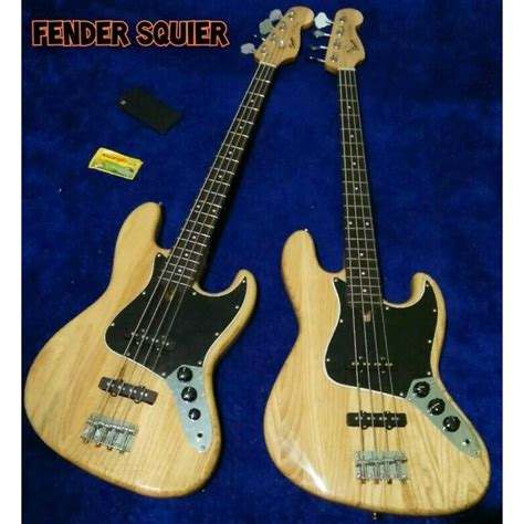 Jual Bass Squier Jazz Bass Hq Shopee Indonesia