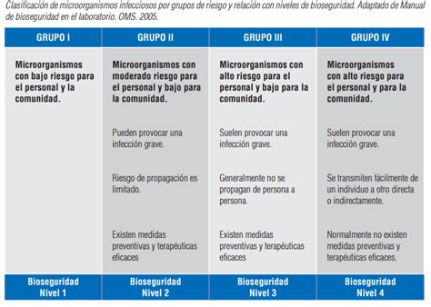 Bioseguridad En El Laboratorio Niveles De Bioseguridad