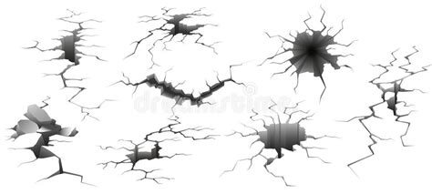 Fissure Au Sol Stock Illustrations Vecteurs And Clipart 17170 Stock