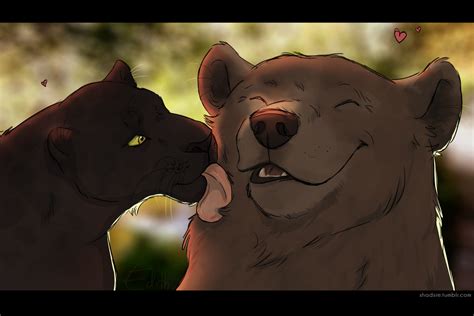 Bagheera and Baloo by ShadowOfTheMeadow on DeviantArt