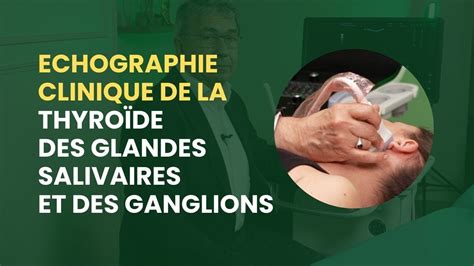 Echographie Clinique de la Thyroïde des Glandes Salivaires et des