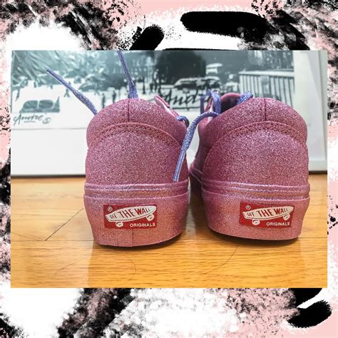 Pink Glitter Vans X Opening Ceremony Exclusive Depop