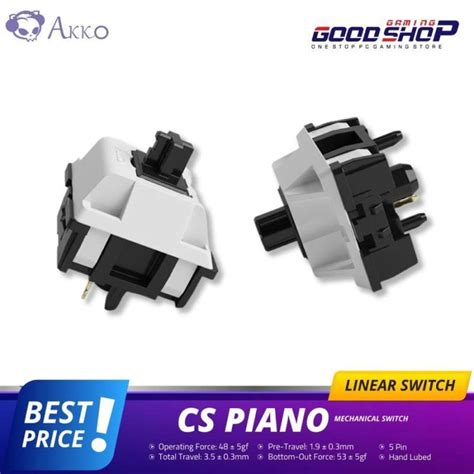 Jual AKKO CS Switch Piano Keyboard Switch Di Seller GOOD GAMING SHOP