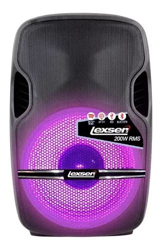 Caja Acustica Activa Kit Lexsen Titan 15 200w Meses Sin Intereses