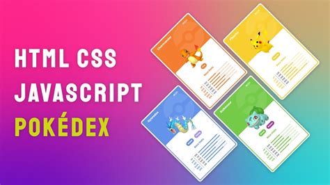 Pokedex Project In Html Css Js With Free Source Code Hot Sex Picture