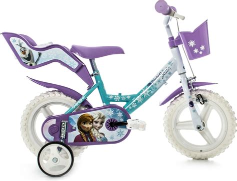 V Lo Enfant Dino Bikes Reine Des Neiges Bleu Alltricks Fr