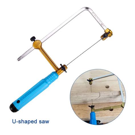 400 500 Type Mini Adjustable Hand Saw U Type Jeweler S Saw Bow For