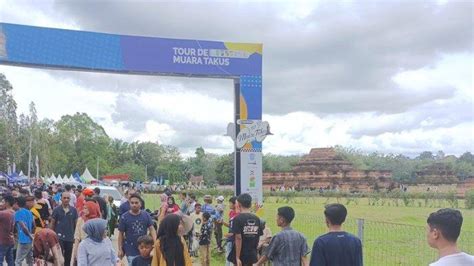 Funrace Tour De Muara Takus Sarat Wisata Budaya Sejarah Dan Alam