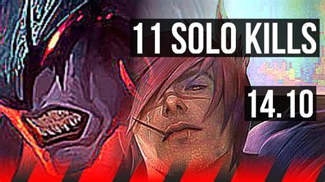 Aatrox Vs Sett Top 11 0 0 11 Solo Kills Legendary 700 Games