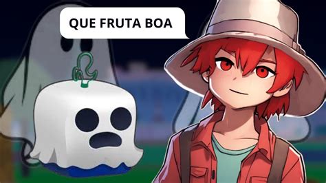 Testei A Nova Fruta Ghost Blox Fruits Roblox Youtube