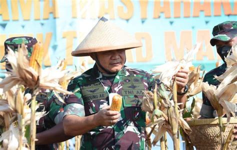 TNI AD Optimalkan Program Ketahanan Pangan Dan Ketersediaan Air PPAD