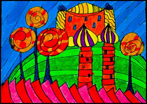 Hundertwasser Paintings Friedensreich Hundertwasser Hundertwasser Art