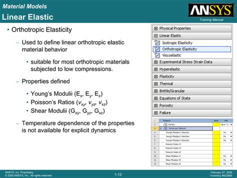 152222317 Explicit Dynamics Chapter 9 Material Models Ansyspdf