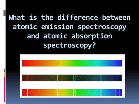 Ppt Atomic Emission Spectroscopy Powerpoint Presentation Free Download Id1587858