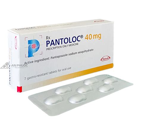 Thuốc Pantoloc™ 40mg Pantoprazole