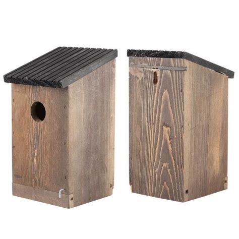 Fydun Nichoir Hanging Maison D Oiseau En Bois Bricolage Levage