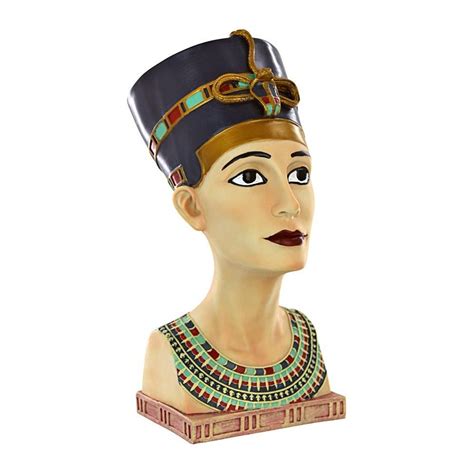 Design Toscano Egyptian Queen Nefertiti Royal Bust Large Artofit