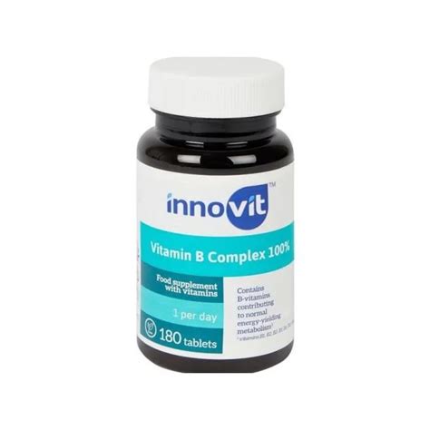 INNOVIT Vitamine B Complexe 100 180 Tablette HoudaBio