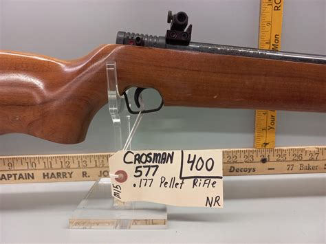 At Auction Crosman 577 Pellet Rifle No Reg 177 Pellet