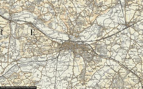 Old Maps Of Reading Berkshire Francis Frith