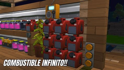 Gasolina Infinita En Scrap Mechanic Scrap Mechanic Youtube