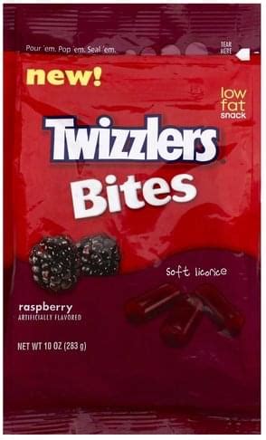 Twizzlers Raspberry Soft Licorice 10 Oz Nutrition Information Innit