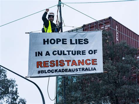 Blockade Australia Activists Strike For Third Consecutive Day Nt News