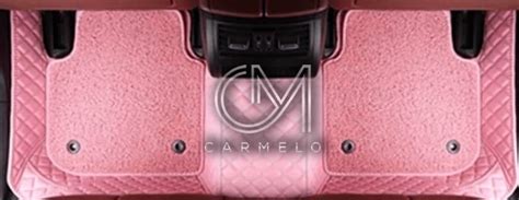 Pink Carpet Car Mats: 40+ Designs & Colours - Carmelo Car Mats