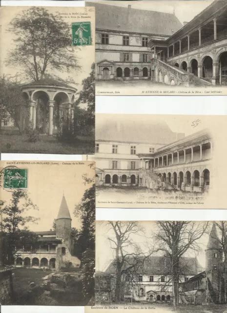 LOT DE 46 Cartes Postales Anciennes Et 4 Cpsm Du Chateau De La Bâtie