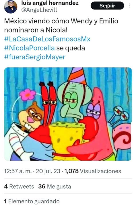 La Nominación De Wendy Guevara A Nicola Dejó Divertidos Memes En La Red