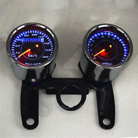 Motorcycle Kilometerstand In Motorfiets Led Backlight