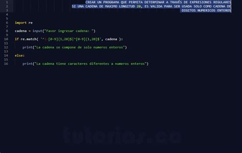 Funciones Python Expresion Regular Numeros Enteros Tutorias Co