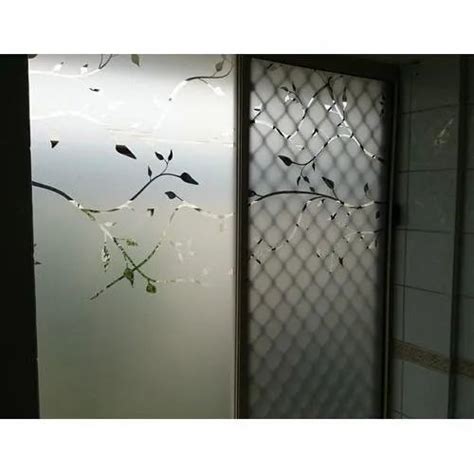 Transparent Pressure Sensitive Frosted Glass Film Thickness Mm At