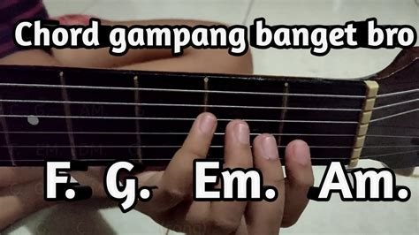 MENEPI Tutorial Gitar Chord Gampang Dan Mudah Dimengerti