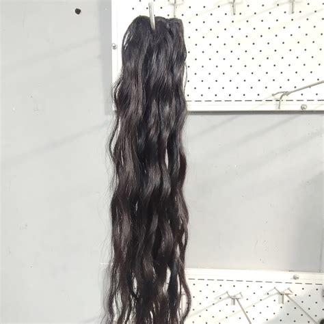 Indian Raw Wavy Hair 100 Unprocessed Cuticles Aligned Single Donor